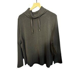 Spanx Cowl Neck Long‎ Sleeve Womens Top 2X
